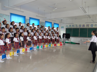 漢王實驗小學參加區科技節合唱比賽