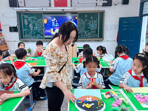 安徽潁上 喜迎中秋，愛滿校園